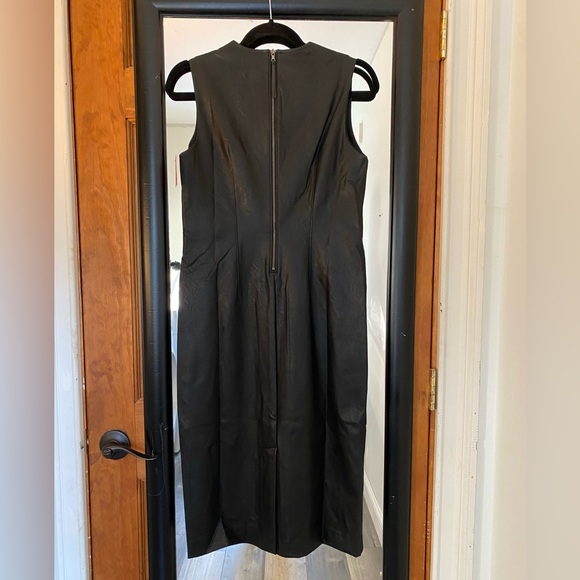 Spanx Small Faux Leather Sheath Dress - Picture 2 of 5